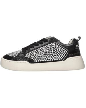 MonoWay Schoenen ,Zwart ,Leer Megan 20 Wnero