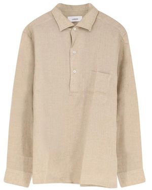 Lardini Casual Shirts - Natural