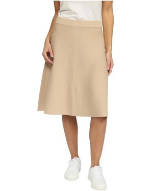 2-Biz Midi Skirts - Neutro