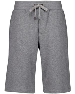Dolce & Gabbana Graue Casual Baumwollshorts