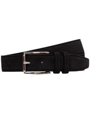 Kiton Belts - Negro