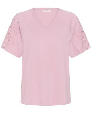 Cream Tops ,Roze ,T-Shirt