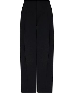 Victoria Beckham Straight Trousers - Black
