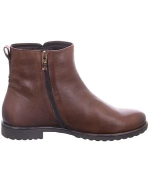 Ara Damen Leder Stiefeletten - Braun