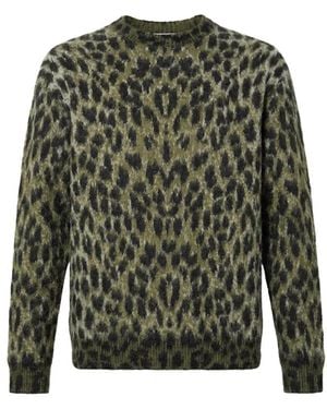 Laneus Crewneck Boxy Maculata - Grün