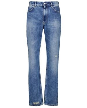 Givenchy Ocean Slim Fit Gewaschene Denim Jeans - Blau