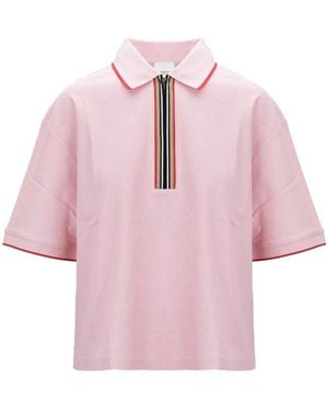 Burberry Polo Shirts - Pink