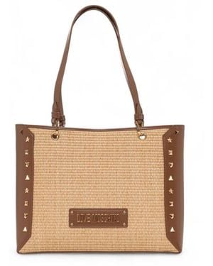 Love Moschino Tote Bags - Naturel