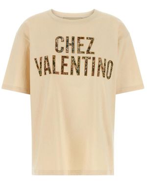 Valentino Garavani Après L Hiver T-Shirt - Naturel