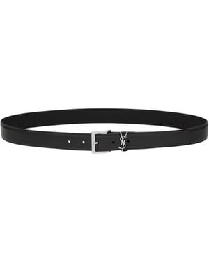 Saint Laurent Belts - Black