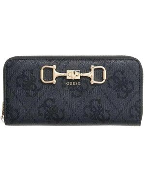 Guess Accessoires ,Zwart ,Janie Logo Slg - Blauw