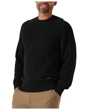 Les Deux Brad Roundneck Knit - Zwart