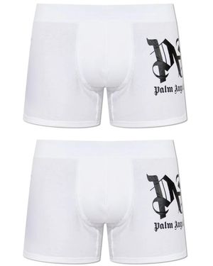 Palm Angels Bottoms - Bianco