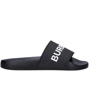 Burberry Sliders - Bleu