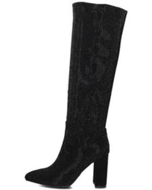 Mexx Stilvolle Schwarze High Heel Stiefel