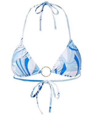 Melissa Odabash Mare Triangle - Blau