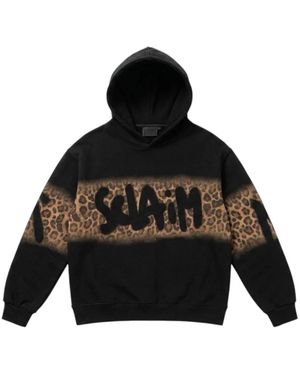 DISCLAIMER Hoodies & Sweatvesten ,Zwart ,Katoen 26Eds 55567 Hoodie
