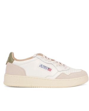 Autry Schoenen ,Wit ,Sneakers - Roze