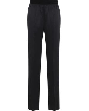 Tom Ford Straight Trousers - Negro