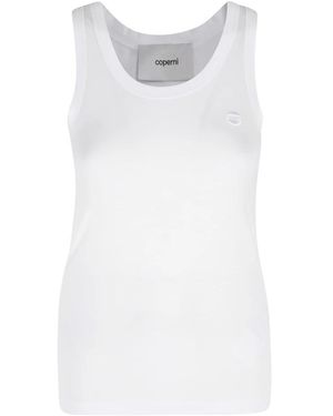 Coperni Lightweight Logo Tank Top - Wit