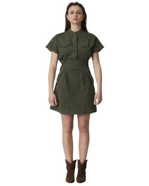 Mason's Kleedjes ,Groen ,Damesjurk