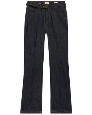 Oltre Straight Jeans - Blu