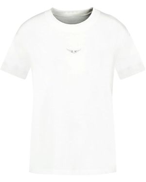 Zadig & Voltaire Strass Wings T-Shirt - Wit