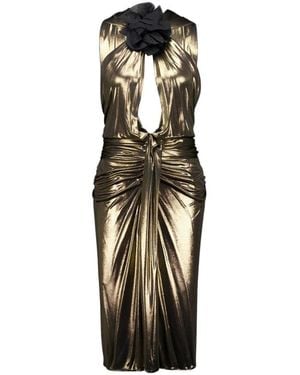 Saint Laurent Party Dresses - Metallic