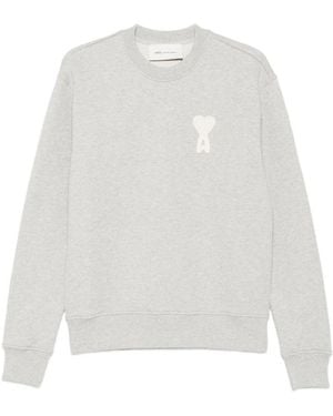 Ami Paris De Coeur Sweatshirt - Wit
