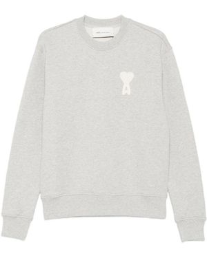 Ami Paris Sweatshirts - White