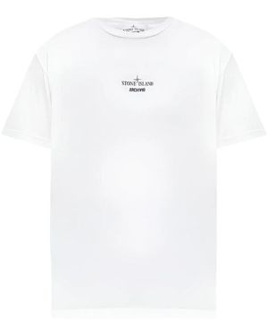 Stone Island T-Shirts - Blanco