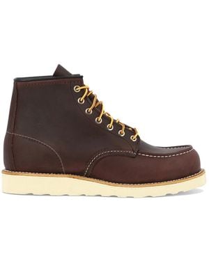 Red Wing Lace-Up Boots - Marrone