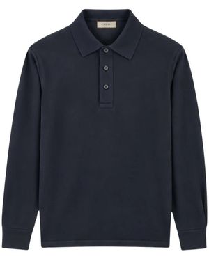 Canali Tops ,Blauw ,Polo Shirts
