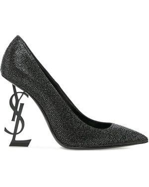 Saint Laurent Court Shoes - Black