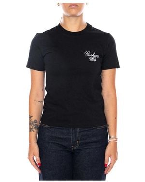 Carhartt Tops ,Zwart ,Katoen/Gracious T-Shirt