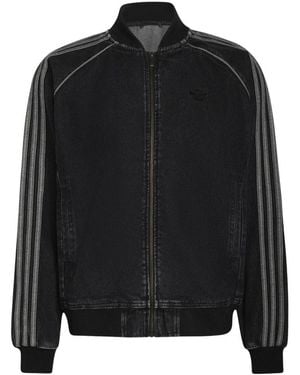 adidas Sst Adicolor Denim Tracktop - Zwart