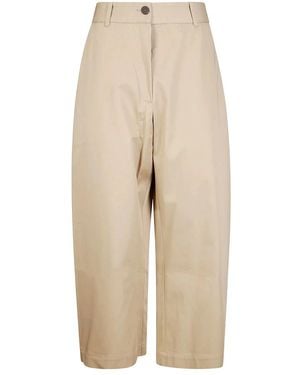 Studio Nicholson Wide Trousers - Natural