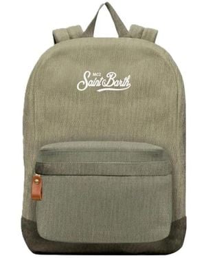 MC2 Saint Barth Canvas Rucksack - Grün