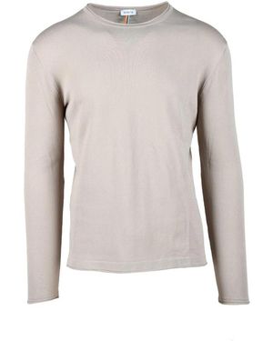 DISTRETTO12 Round-Neck Knitwear - Grigio