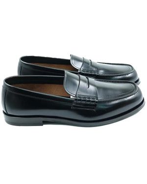 Henderson Loafer Mit Eckiger Spitze - Schwarz