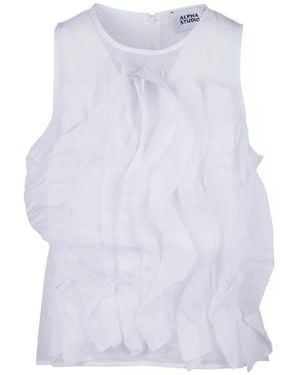 Alpha Studio Blouses - White