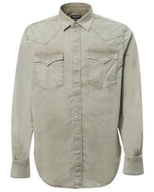 Dondup Casual Shirts - Grey