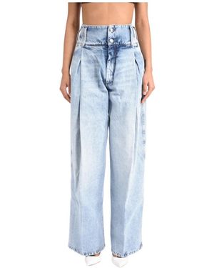 Sportmax Wide Jeans - Blue