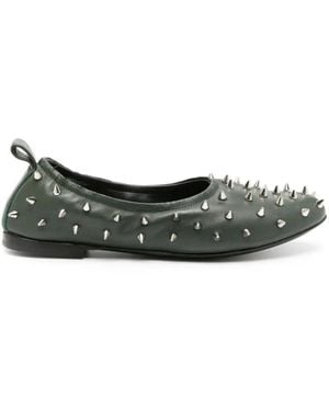 Agl Attilio Giusti Leombruni Ballerina Shoes - Green