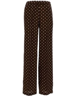 P.A.R.O.S.H. Wide Pants - Brown