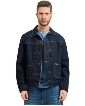 Guess Selvedge Denim Jacket - Blauw