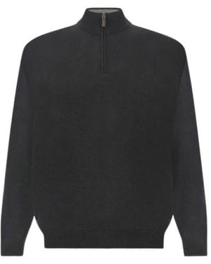 Paul & Shark V-Neck Knitwear - Nero