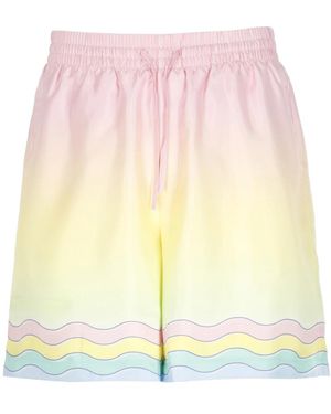 CASABLANCA Casual Shorts - Yellow
