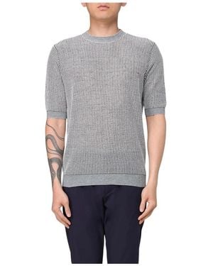 Ballantyne Round-Neck Knitwear - Gray