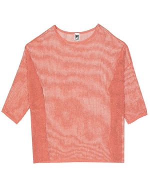 Missoni Round-Neck Knitwear - Pink